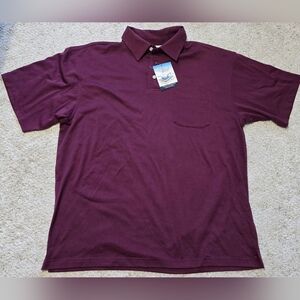 Knightsbridge Burgundy/Plum Mens Shirt Size Large NWT
